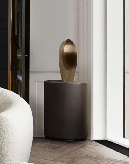 Cyrus Round Coffee and Side Table Set - Image 6