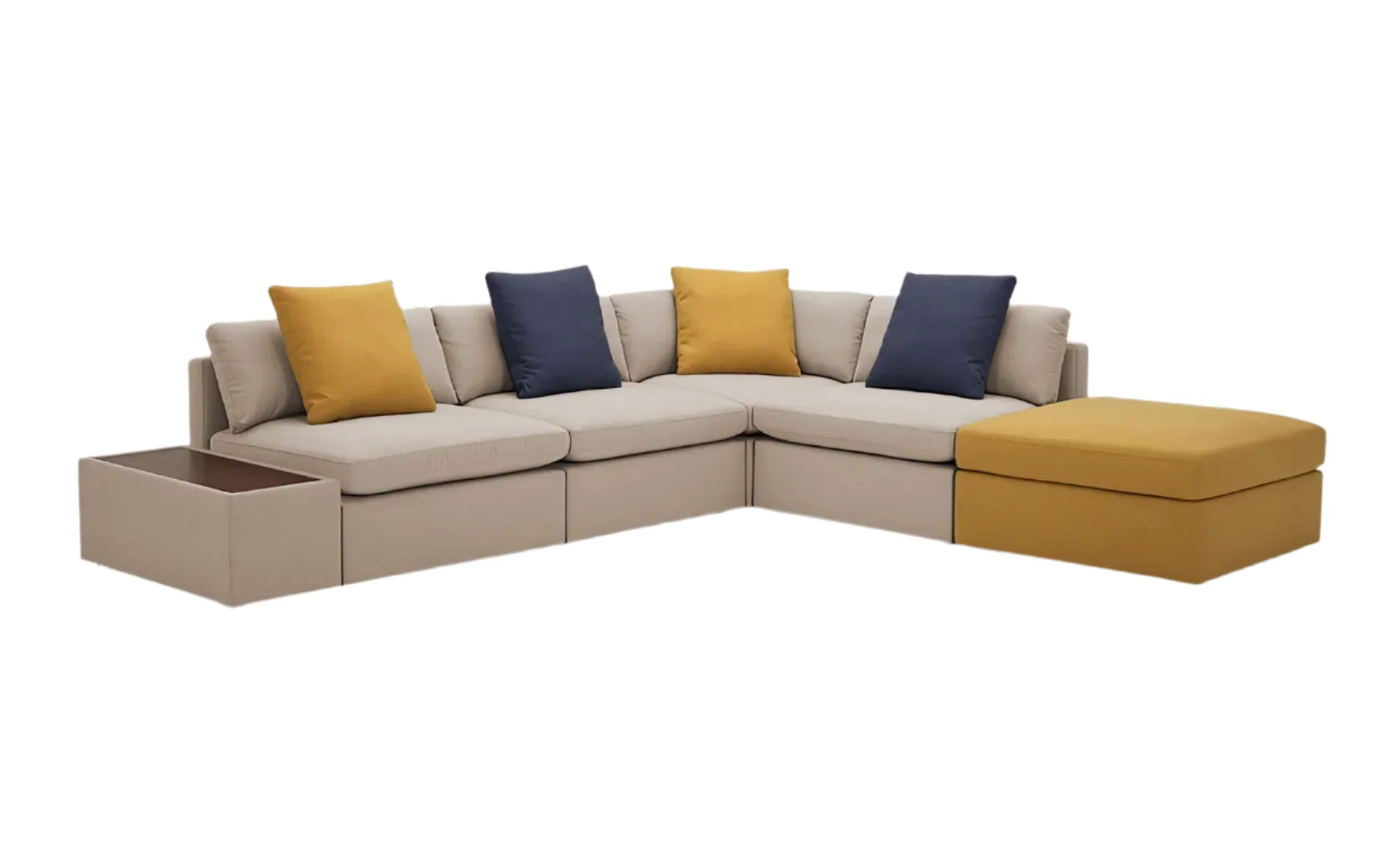 Dente di Leone Modular Modern Fabric Sectional Sofa - Image 17
