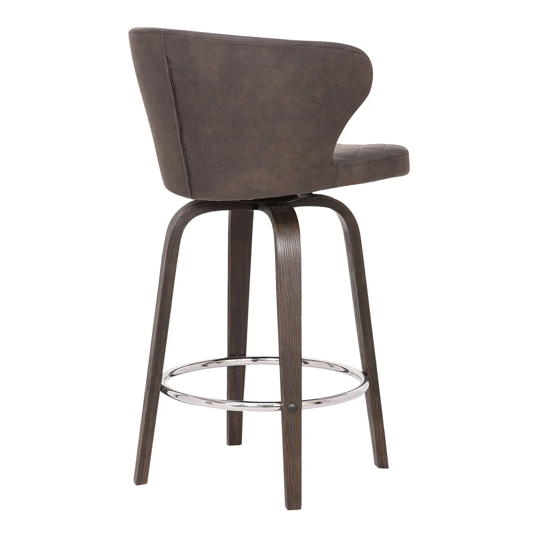 Diamond Luxe Swivel Bar Stool - Image 4