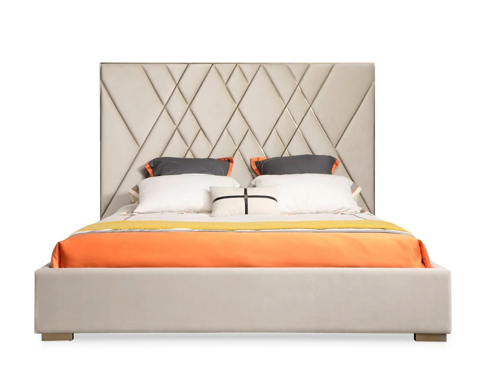 Diamond Luxe Upholstered Bed - Image 14