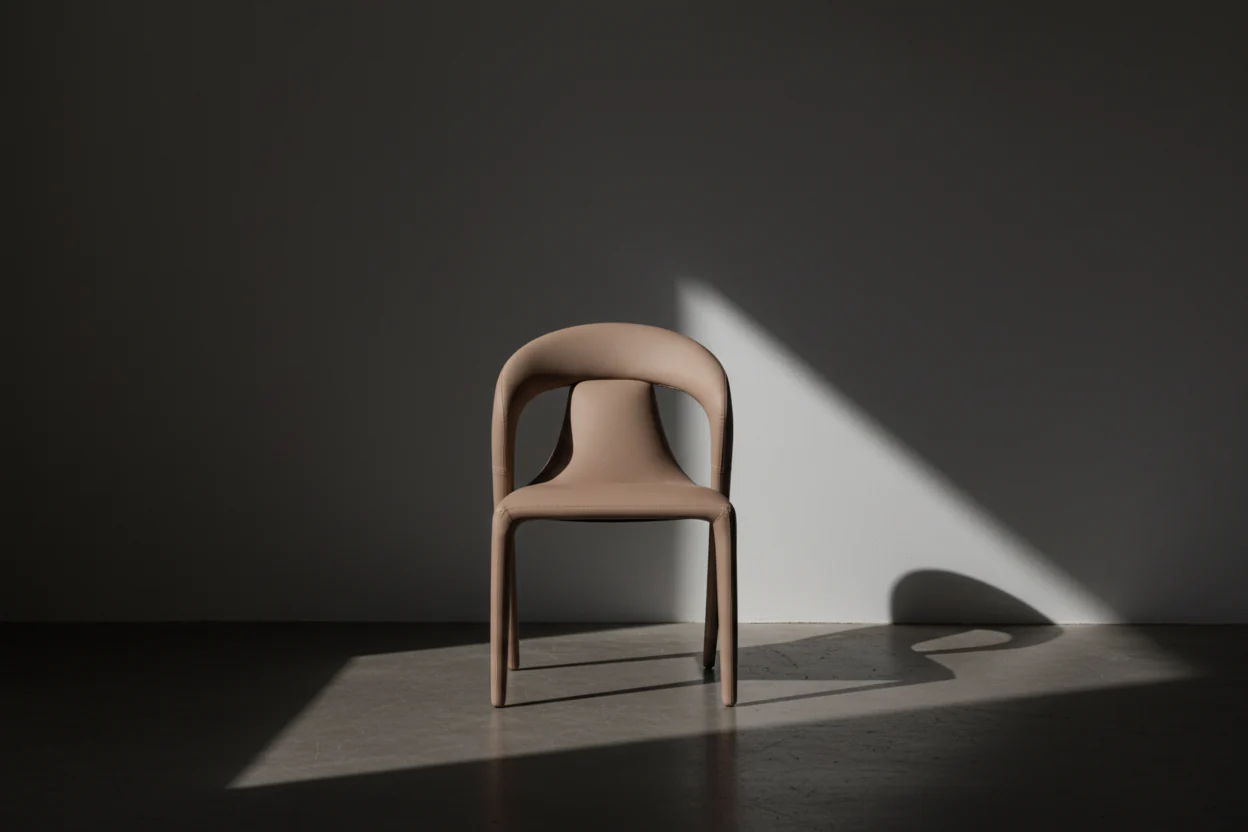 Eclipse Faux Leather Dining Chair - Image 2