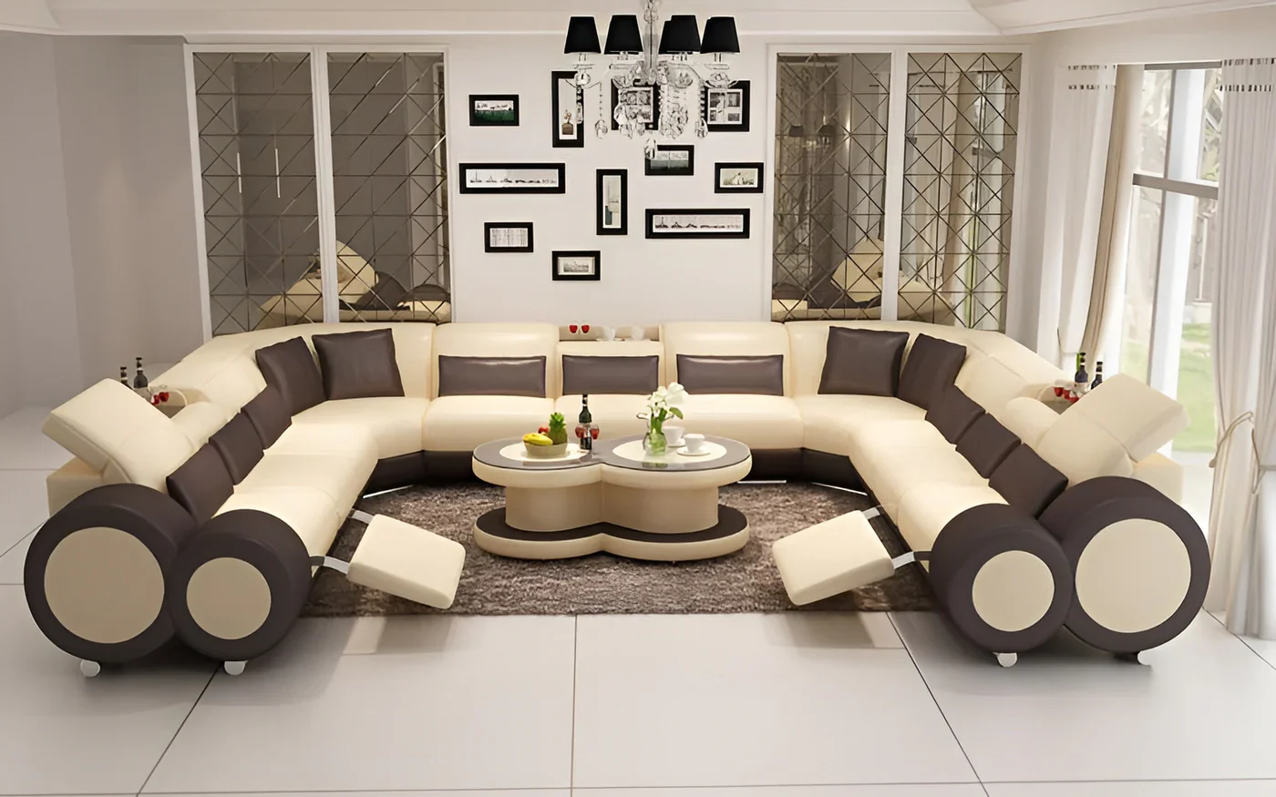 Ecliptica Modern Lounge Sectional - Image 2