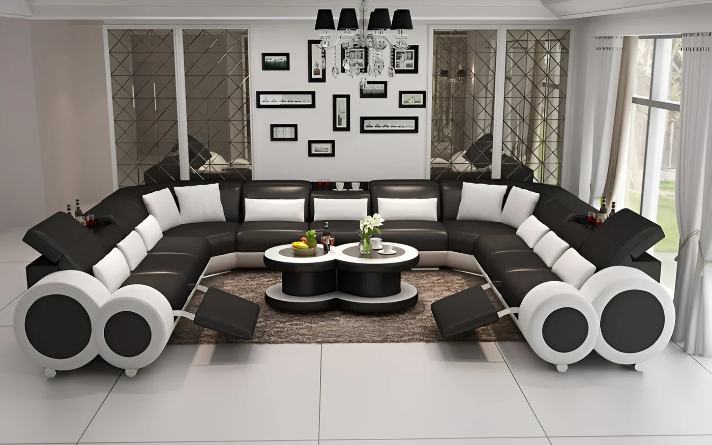 Ecliptica Modern Lounge Sectional - Image 5