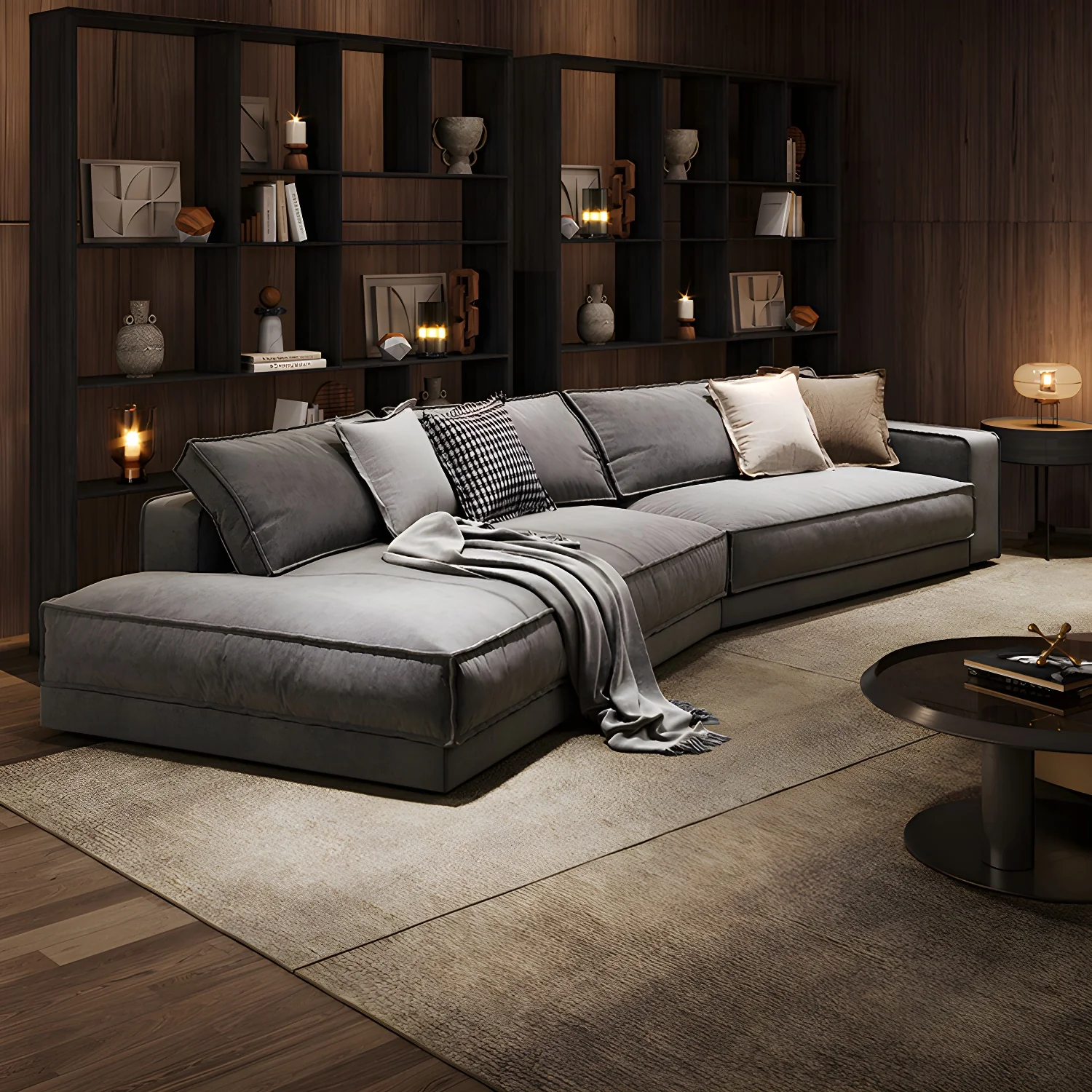 Angular Drift Sectional Sofa - Image 3