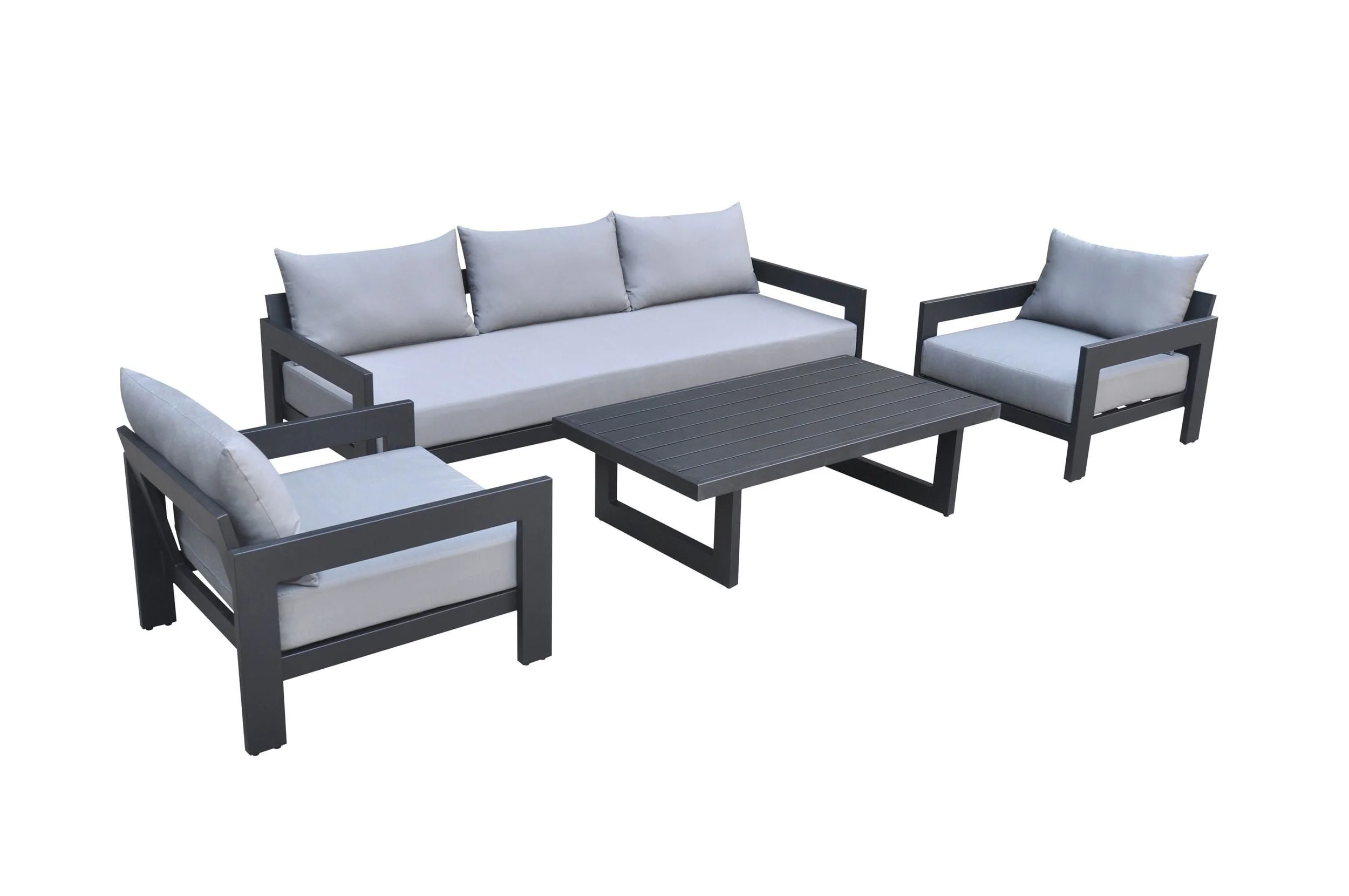 Elegant Shores-Modern Outdoor Sofa Set - Image 2