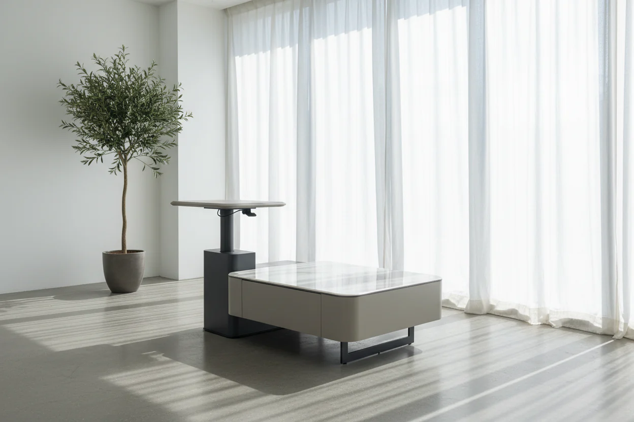 Elevate Marble Coffee Table - Image 6