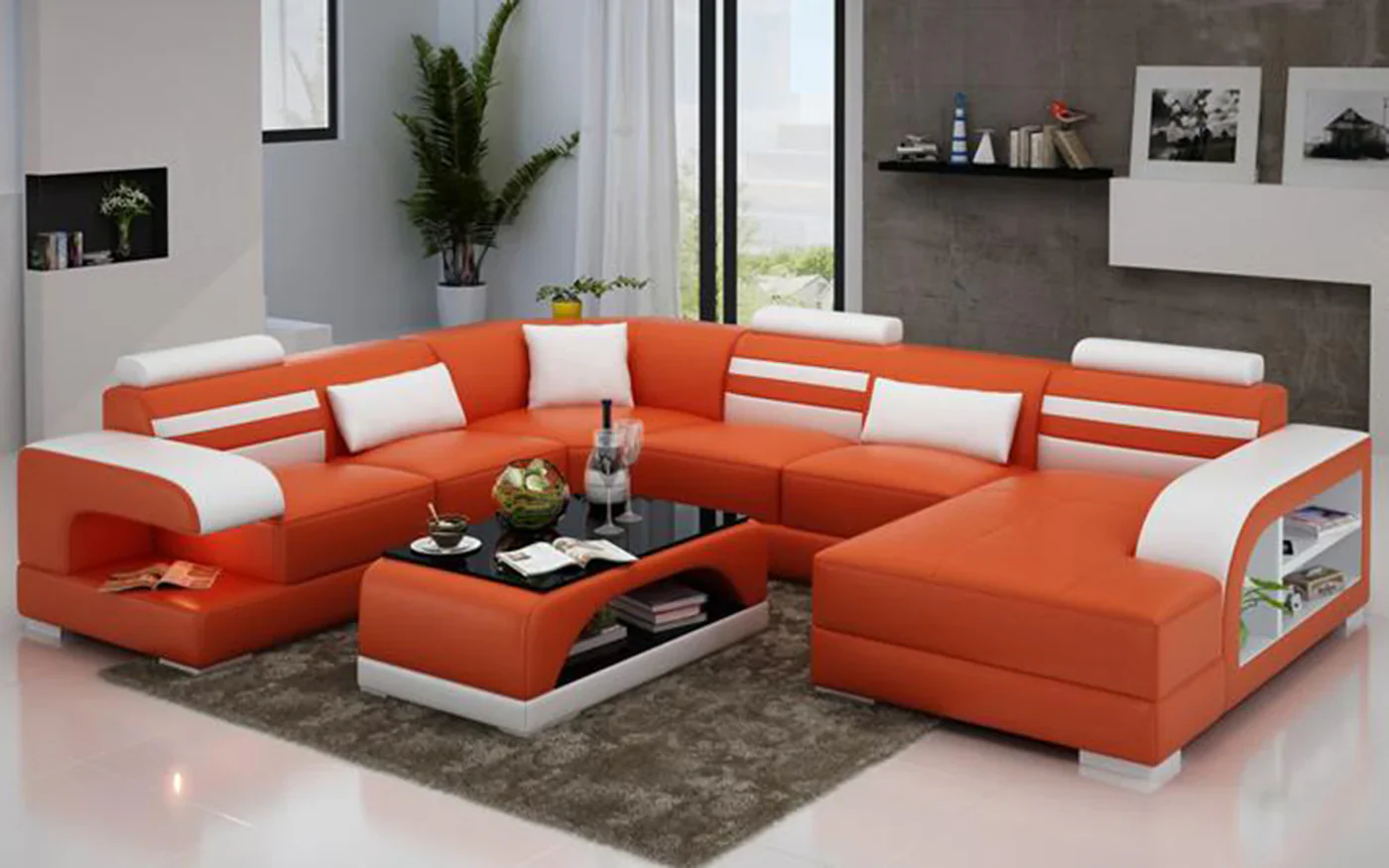 Ella U-Shape Sectional - Image 4