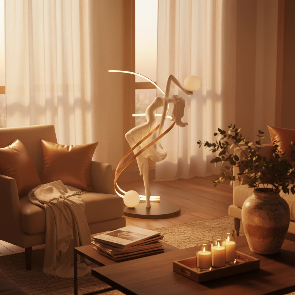Elysia Goddess Floor Lamp - Image 2