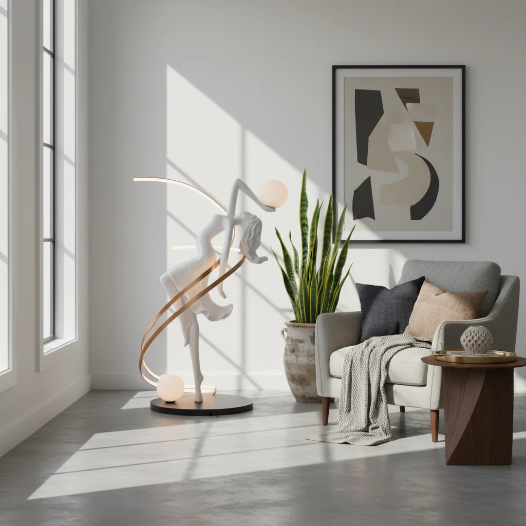 Elysia Goddess Floor Lamp - Image 5