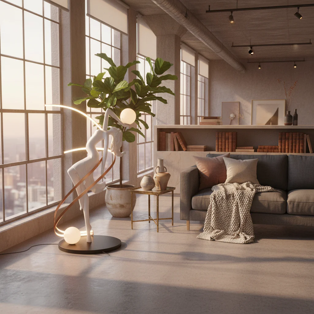 Elysia Goddess Floor Lamp - Image 6