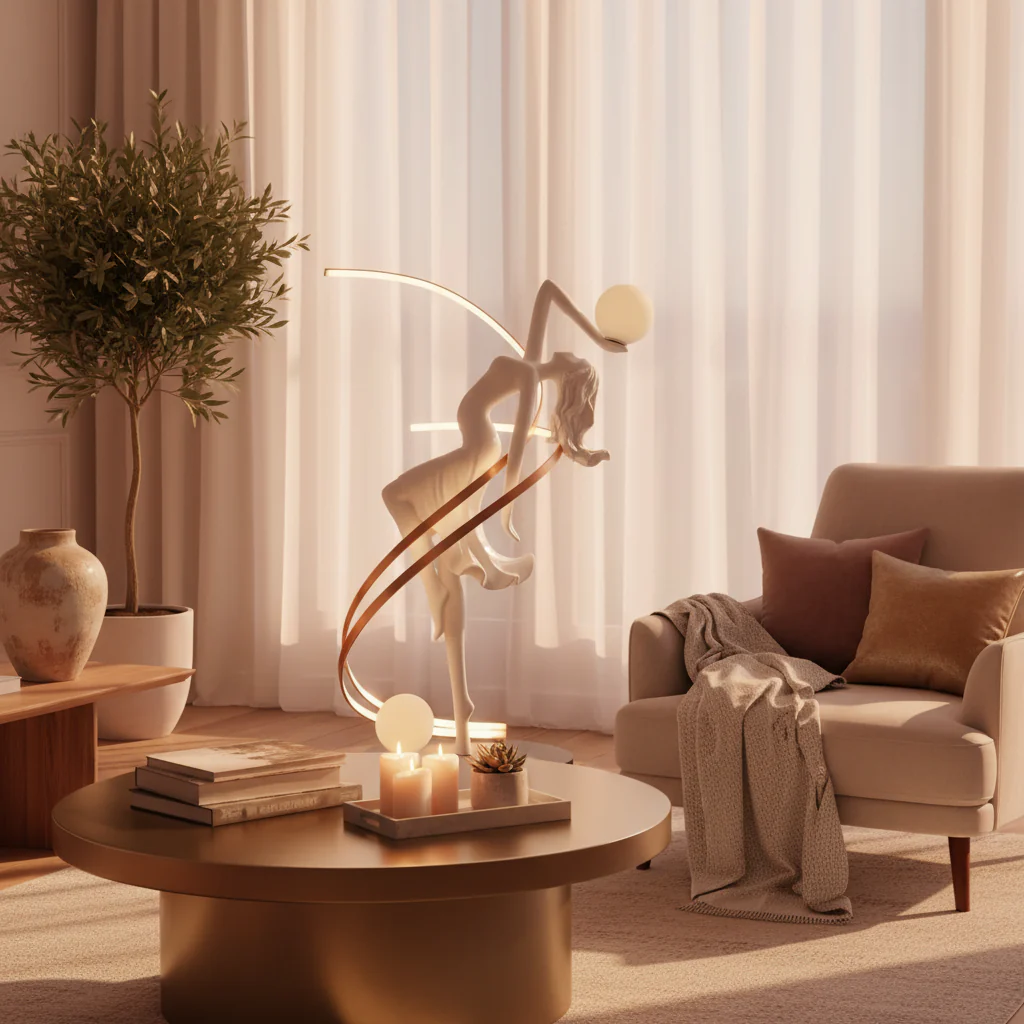 Elysia Goddess Floor Lamp - Image 7