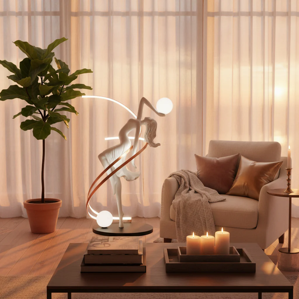 Elysia Goddess Floor Lamp - Image 9