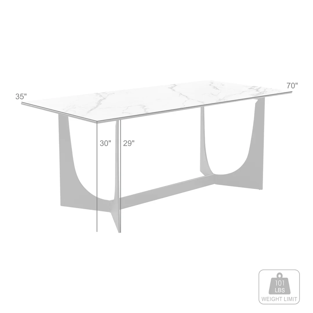 Esme Rectangular Dining Table - Image 16
