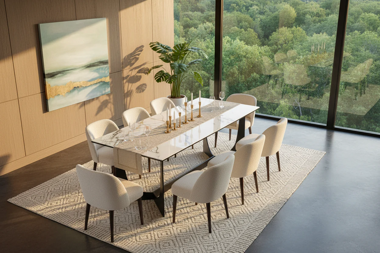 Esme Rectangular Dining Table - Image 5