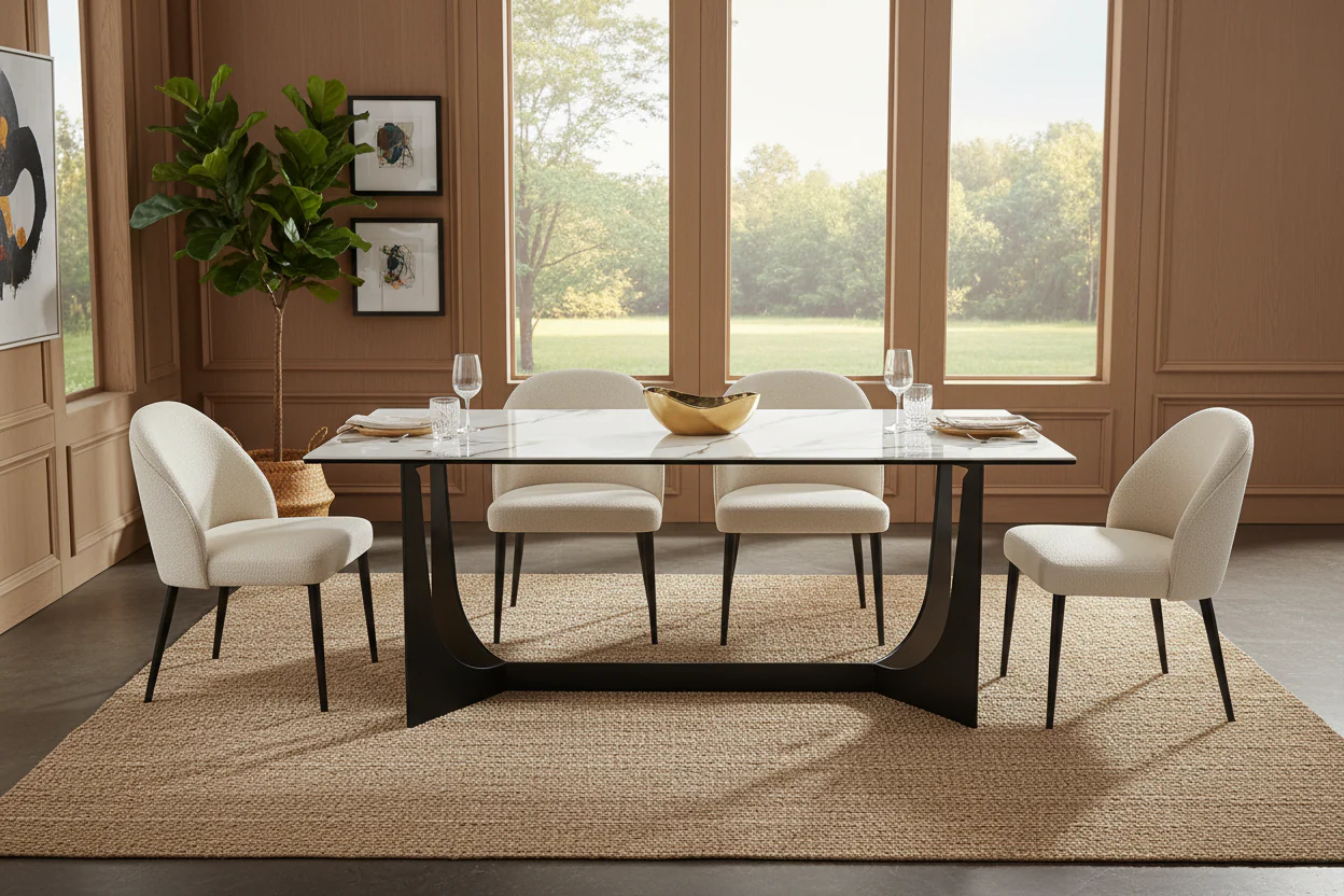 Esme Rectangular Dining Table - Image 6