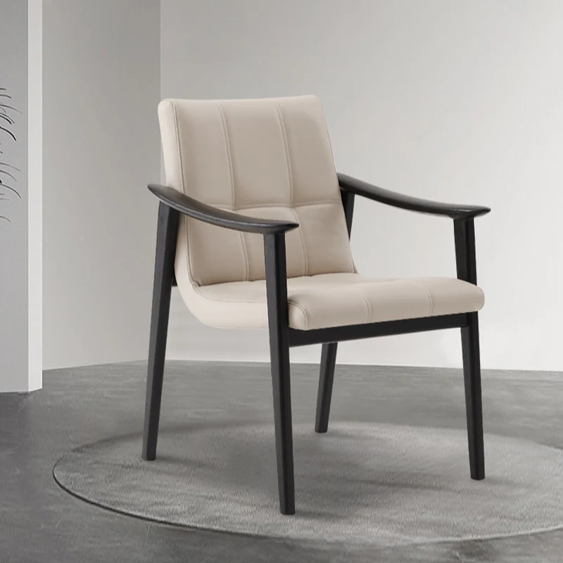 Soren Modern Armed Dining Chair - Image 15