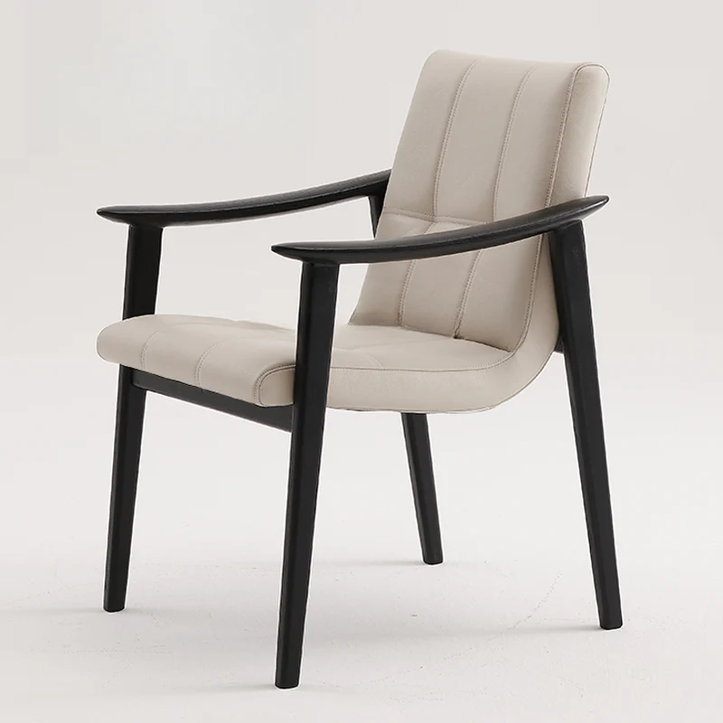 Soren Modern Armed Dining Chair - Image 16
