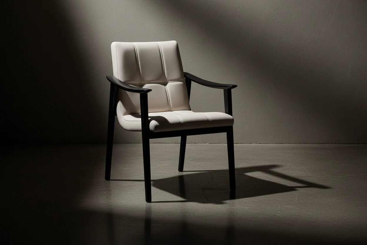 Soren Modern Armed Dining Chair - Image 2