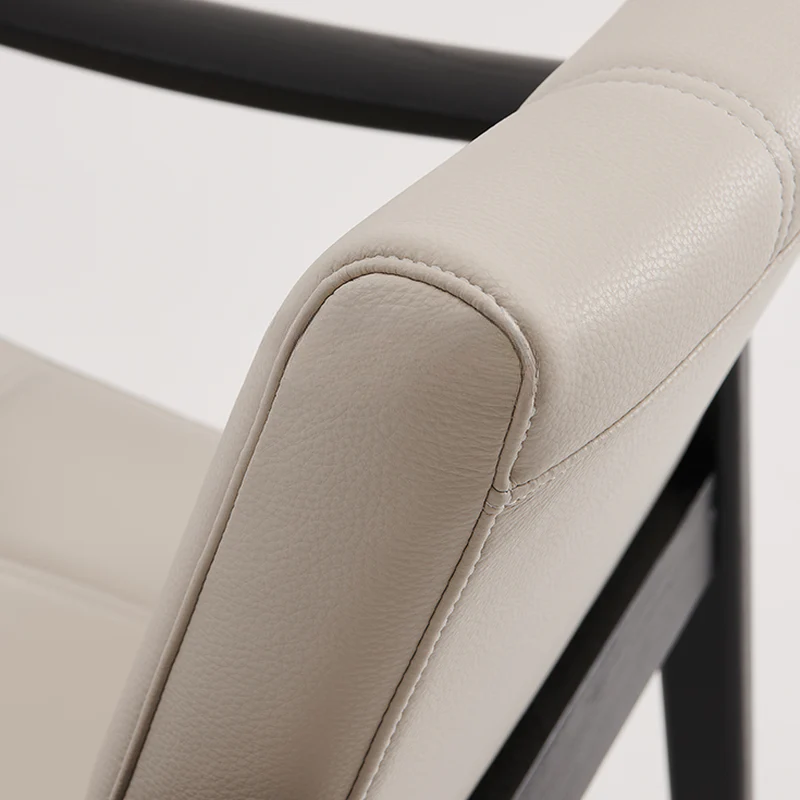 Soren Modern Armed Dining Chair - Image 4