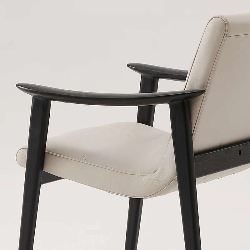 Soren Modern Armed Dining Chair - Image 5