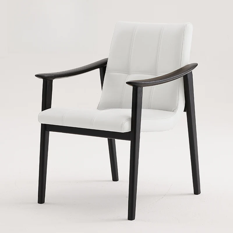 Soren Modern Armed Dining Chair - Image 7