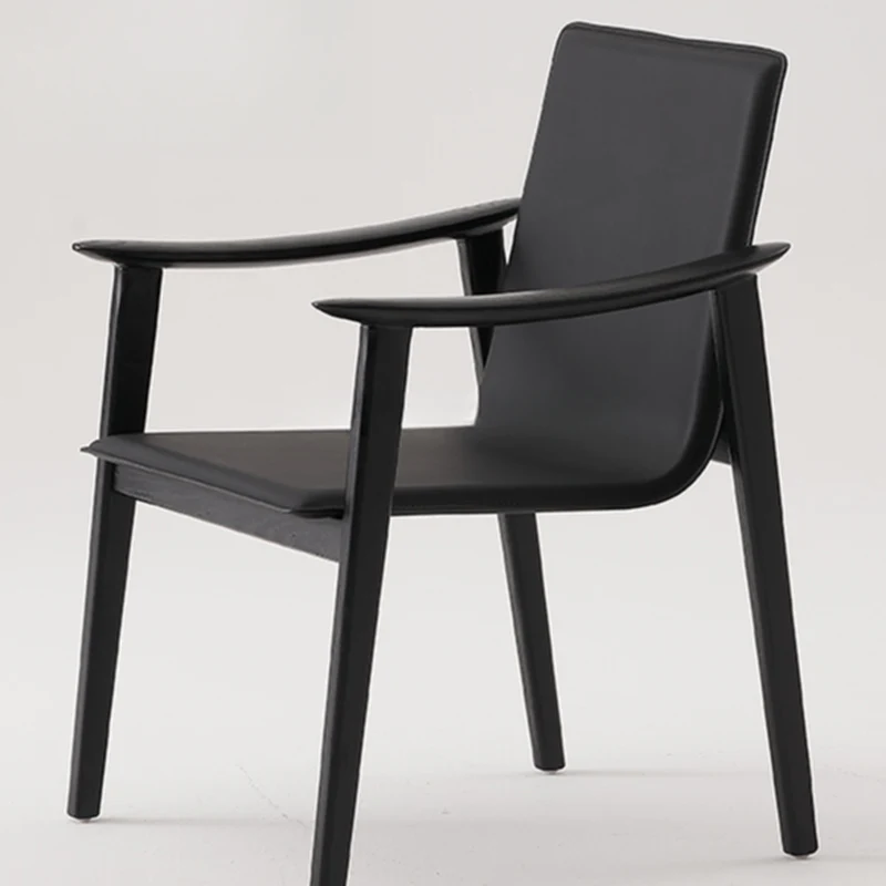 Soren Modern Armed Dining Chair - Image 8