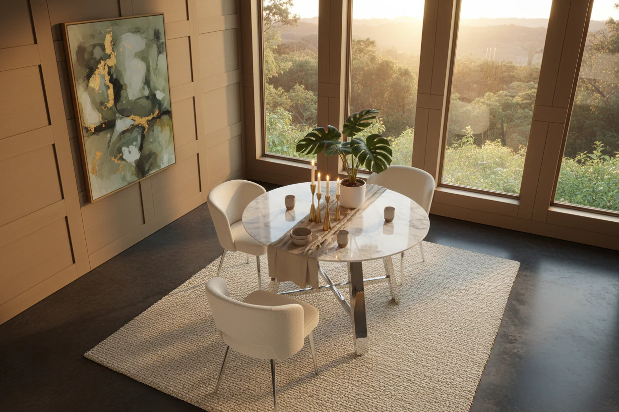 Eterna Marble Dining Table - Image 3