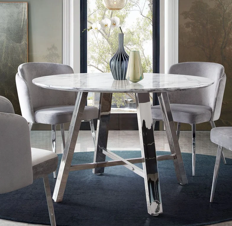 Eterna Marble Dining Table - Image 6