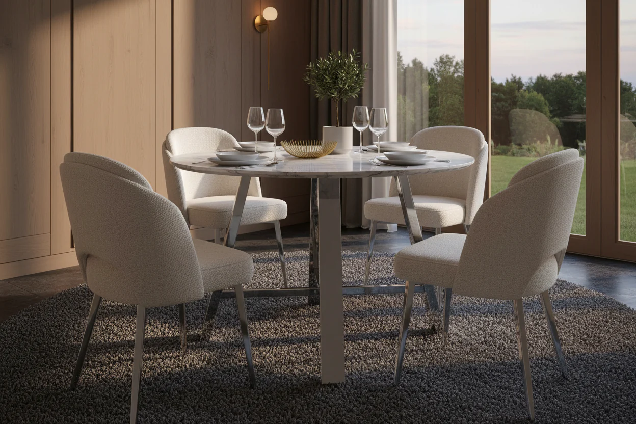 Eterna Marble Dining Table - Image 7