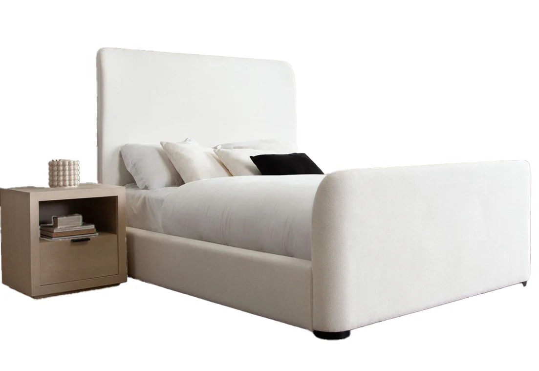 Eve Upholstered Sleigh Platform Bed - Image 14