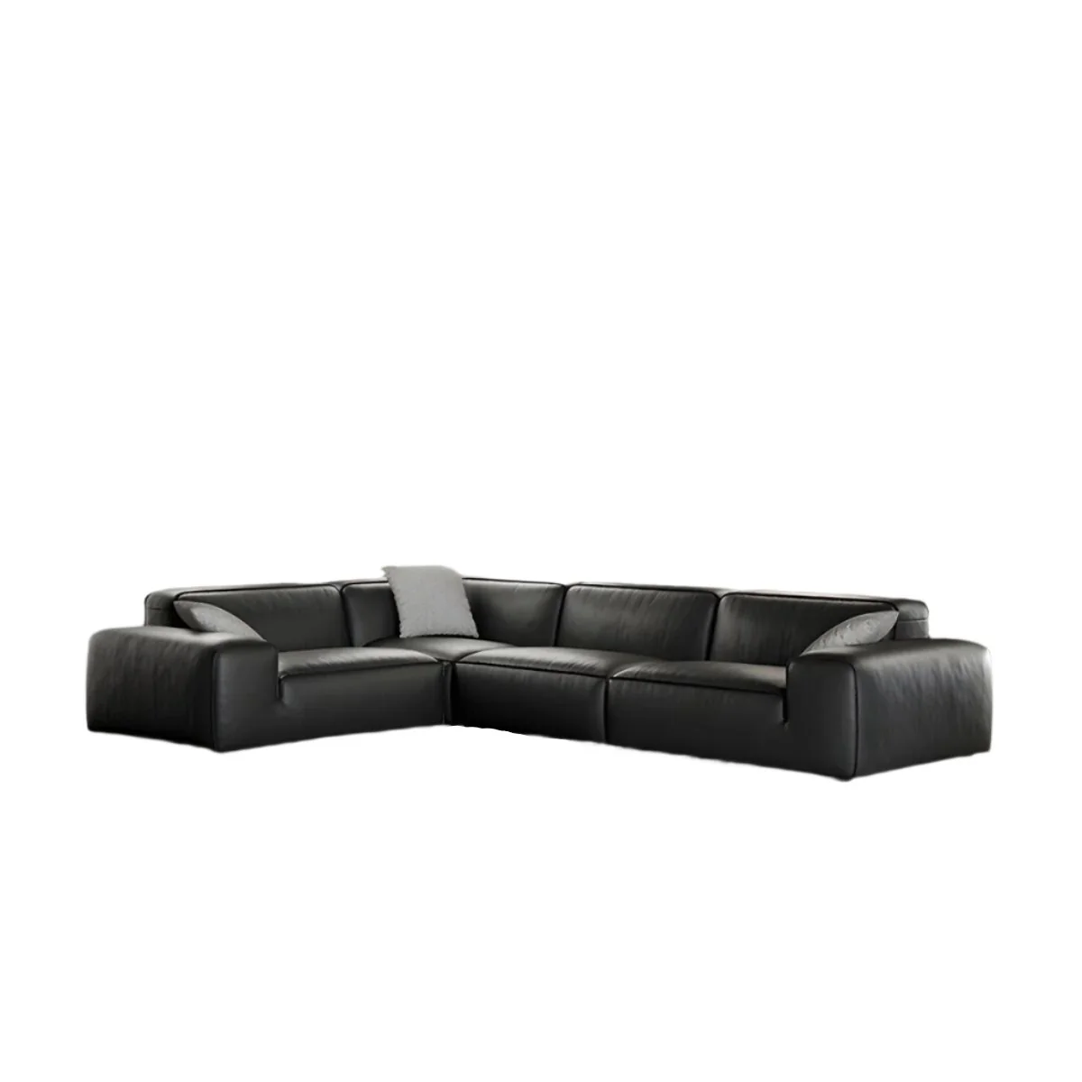 Executive Horizon Leather Sectional - Image 8