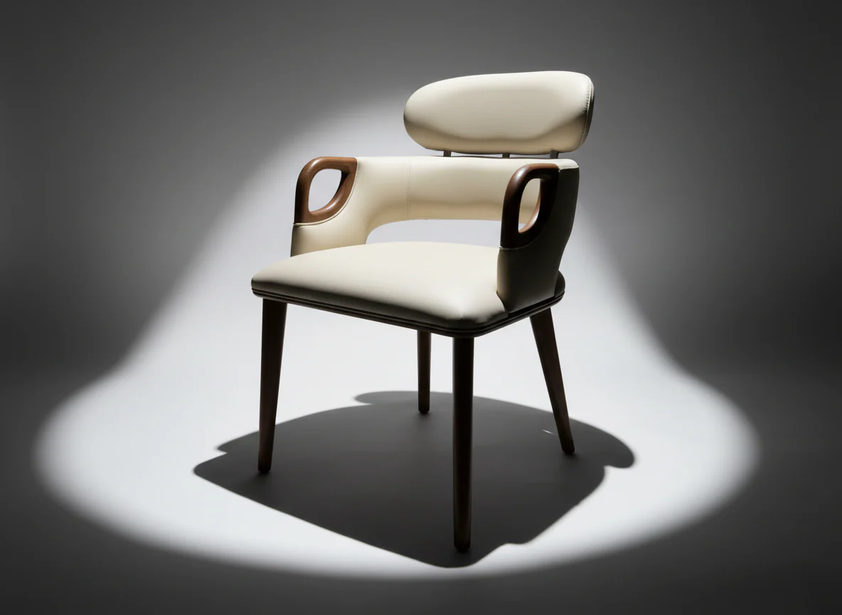 Floating Back Dining Chair - Image 4