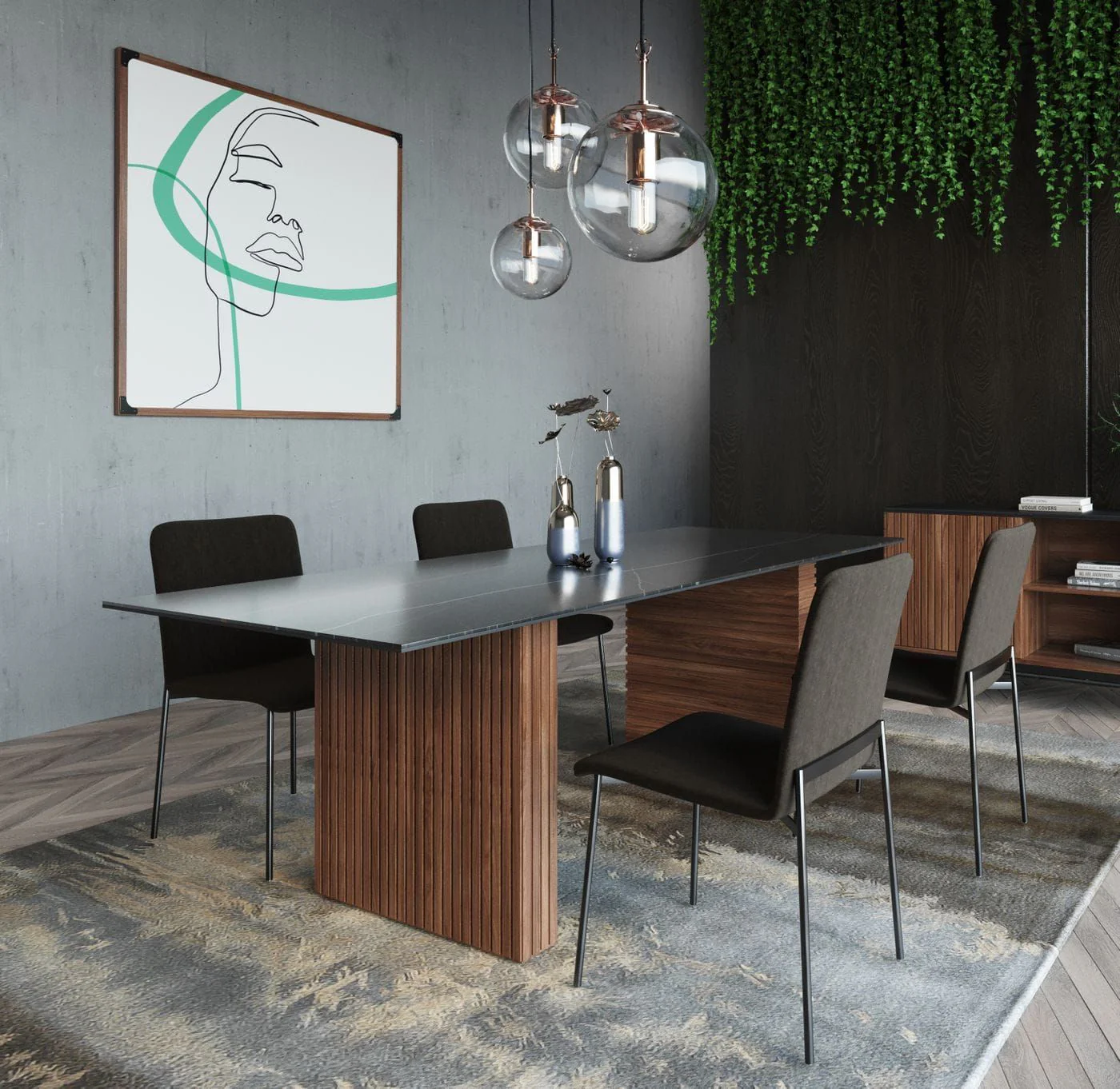 Frosted Pine Table - Image 7