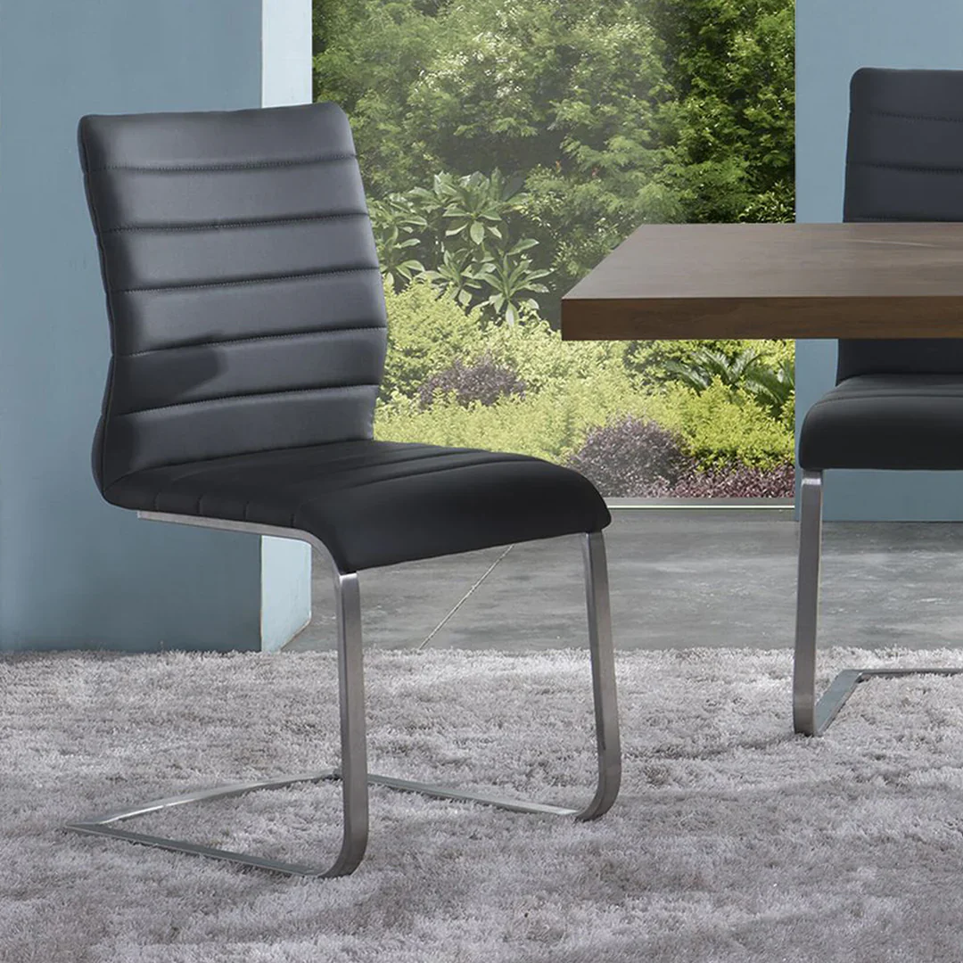 Fusion Cantilever Dining Chair Set of 2 - Image 10