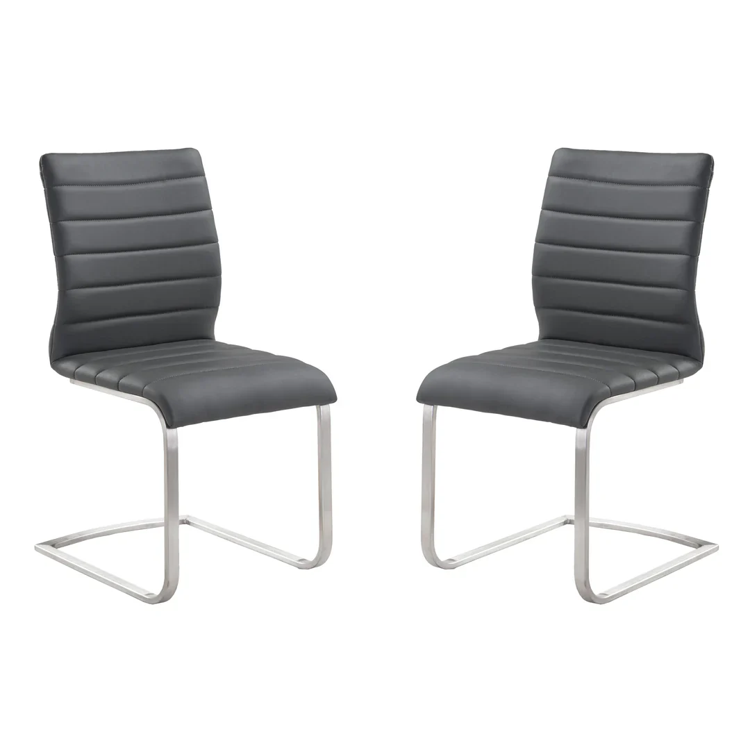 Fusion Cantilever Dining Chair Set of 2 - Image 13