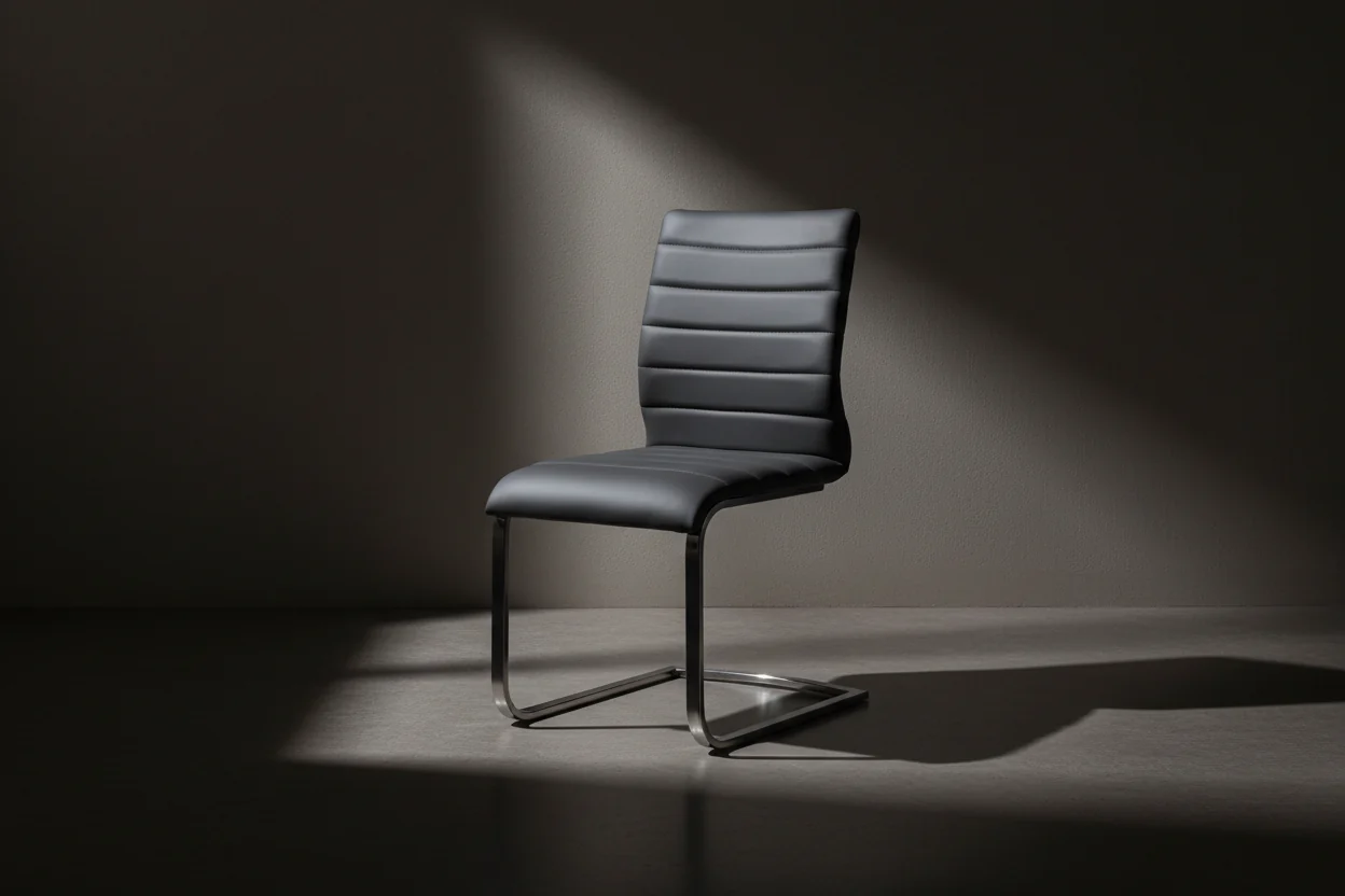 Fusion Cantilever Dining Chair Set of 2 - Image 2
