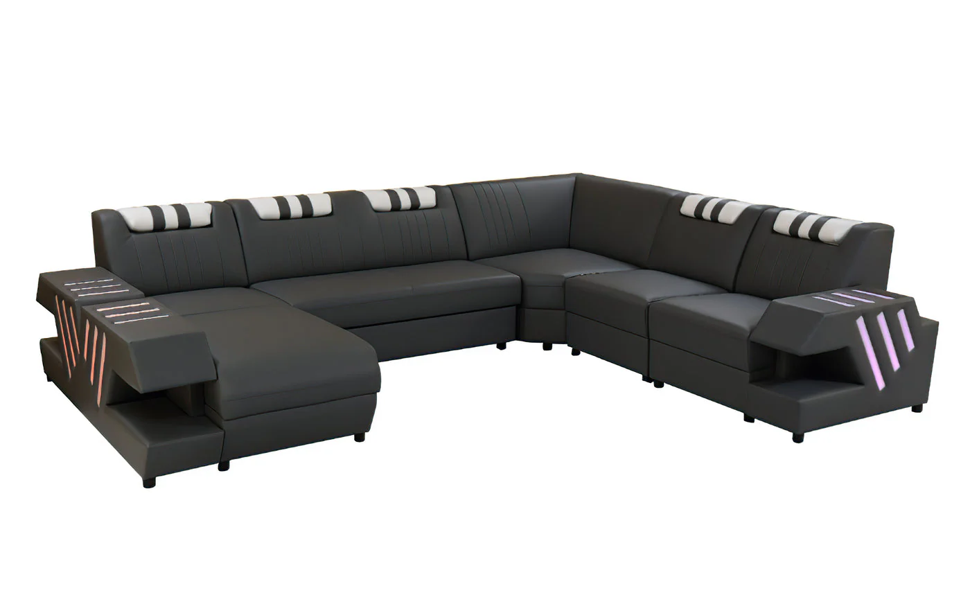 Neo Futurist LED Modern Sectional - Image 10