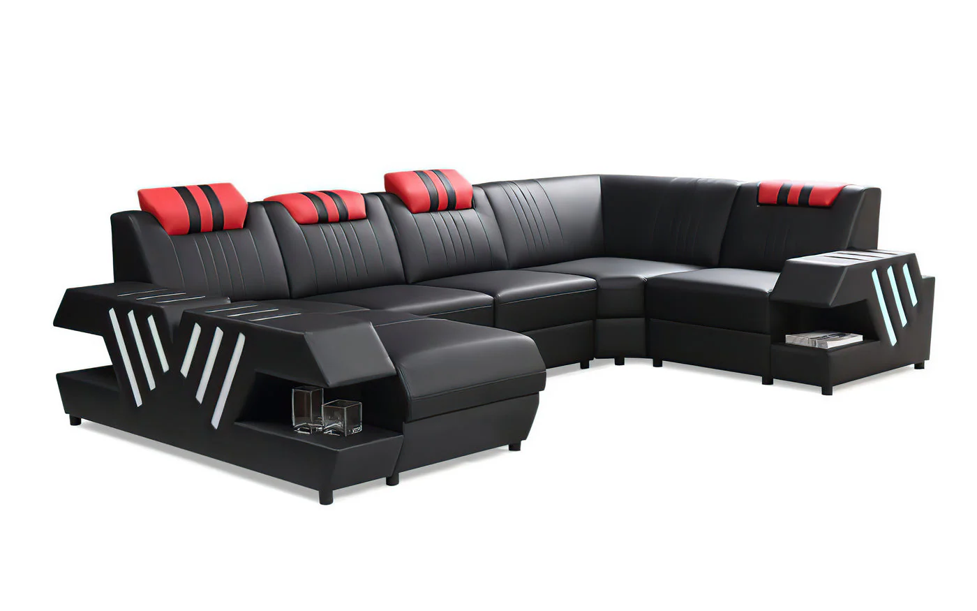 Neo Futurist LED Modern Sectional - Image 19