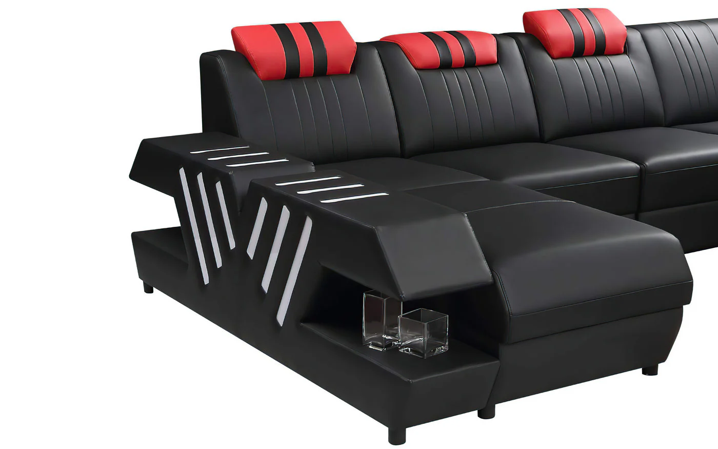 Neo Futurist LED Modern Sectional - Image 5