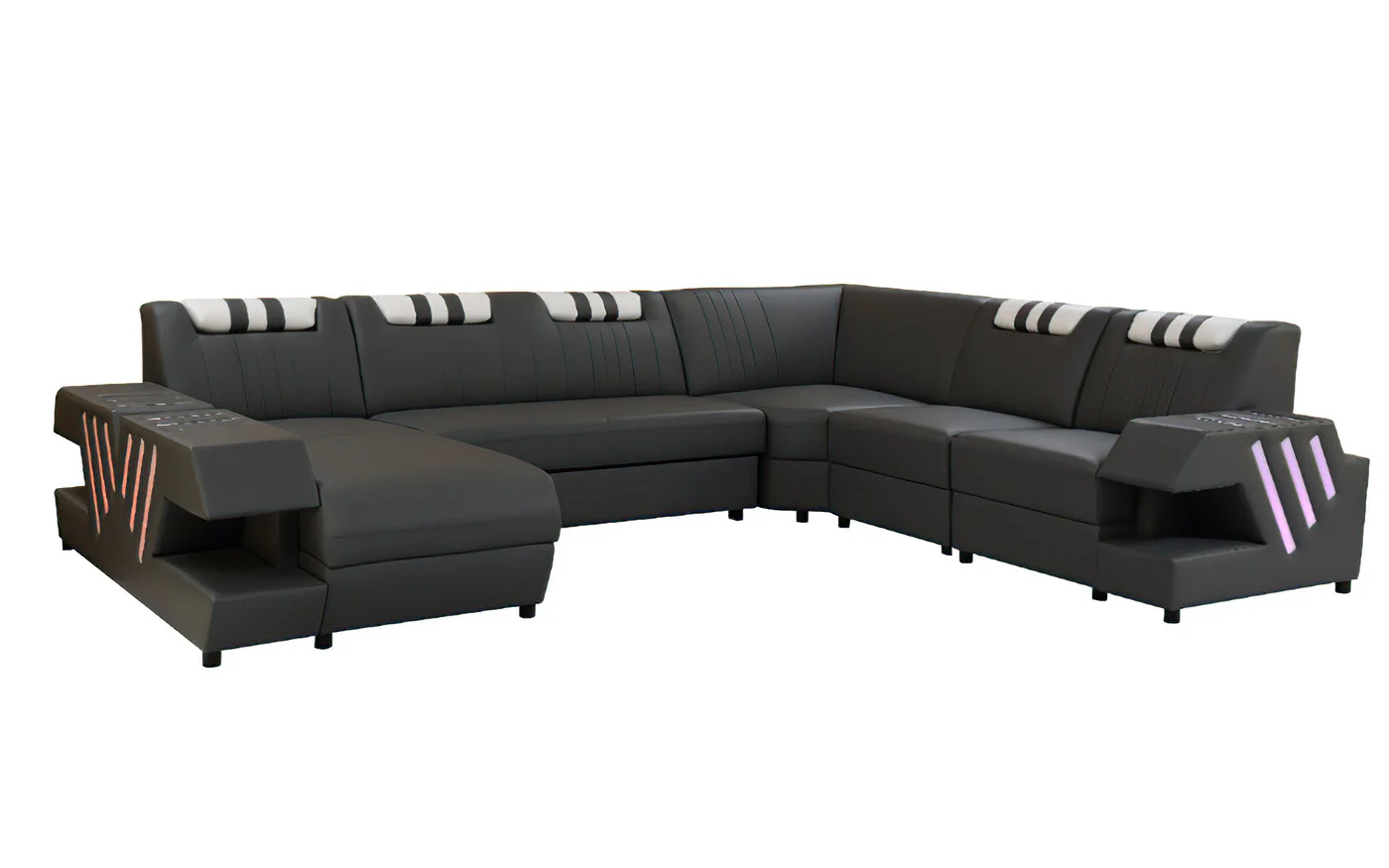 Neo Futurist LED Modern Sectional - Image 9