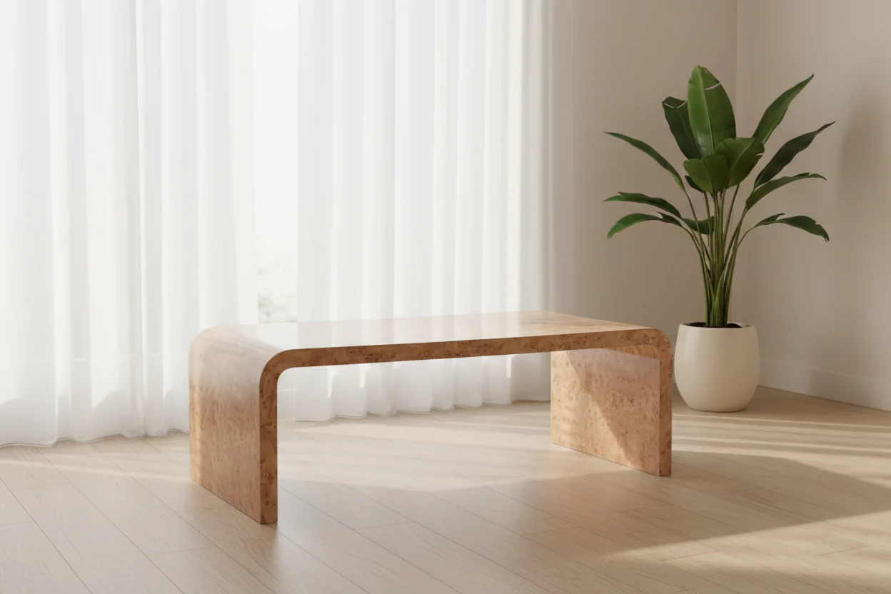 Gentian Travertine Rectangle Coffee Table - Image 4