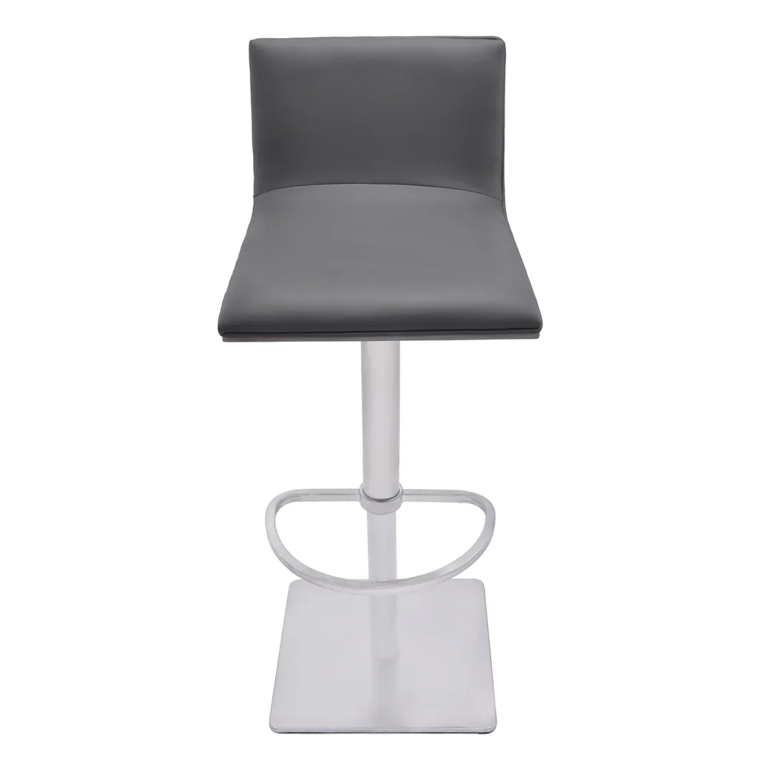 Geometric Back Adjustable Swivel Bar Stool - Image 2