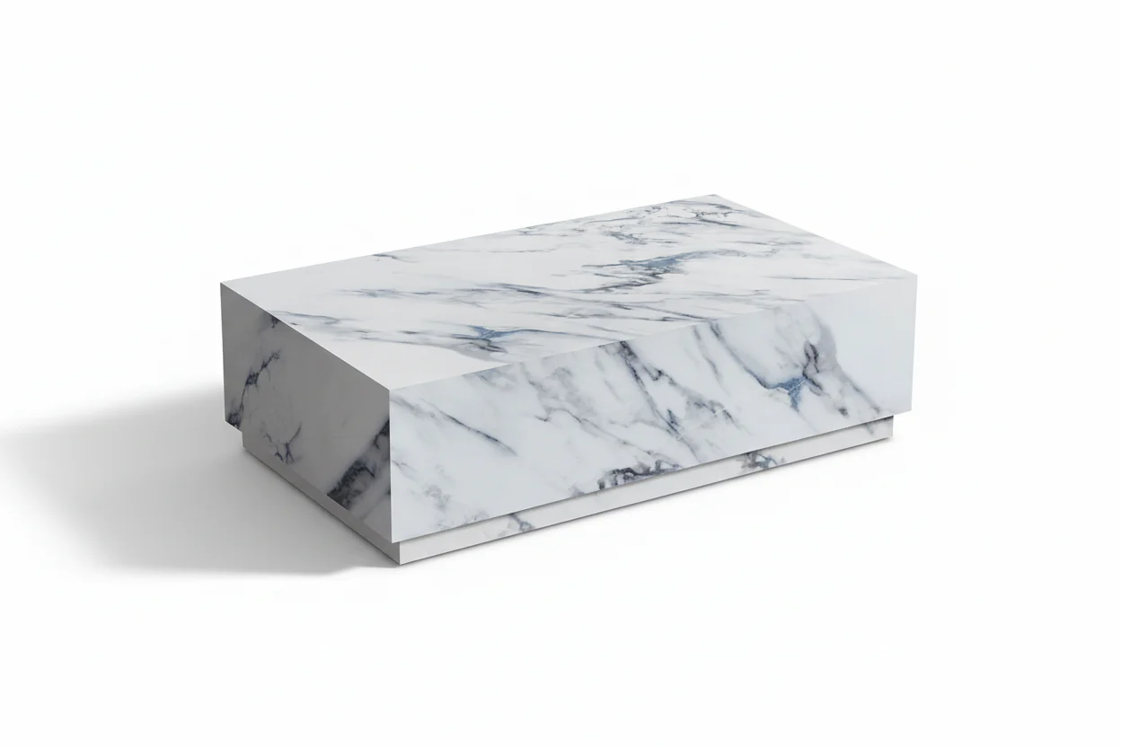 Giselle Sintered Stone Rectangle Coffee Table