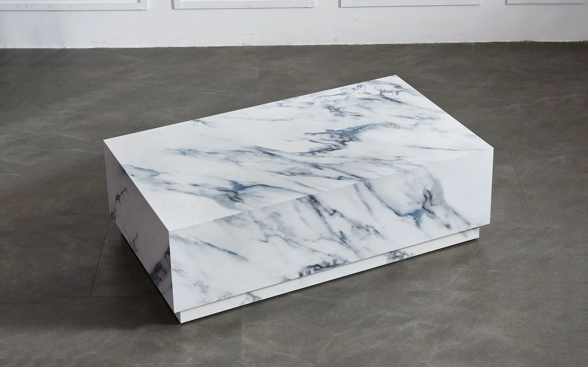 Giselle Sintered Stone Rectangle Coffee Table - Image 9