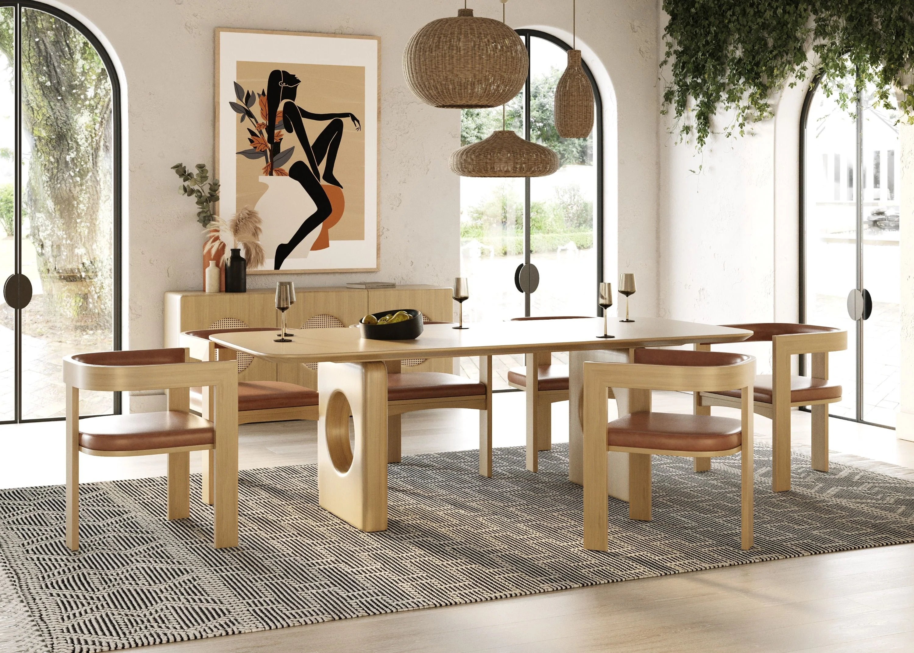 Gold Aura - Dining Table - Image 8