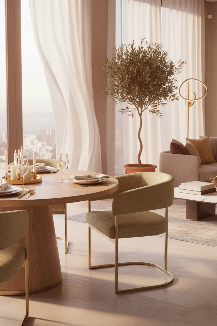 Golden Leaf Chair - Image 3