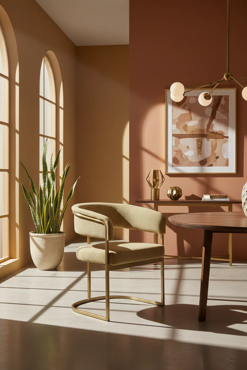 Golden Leaf Chair - Image 5