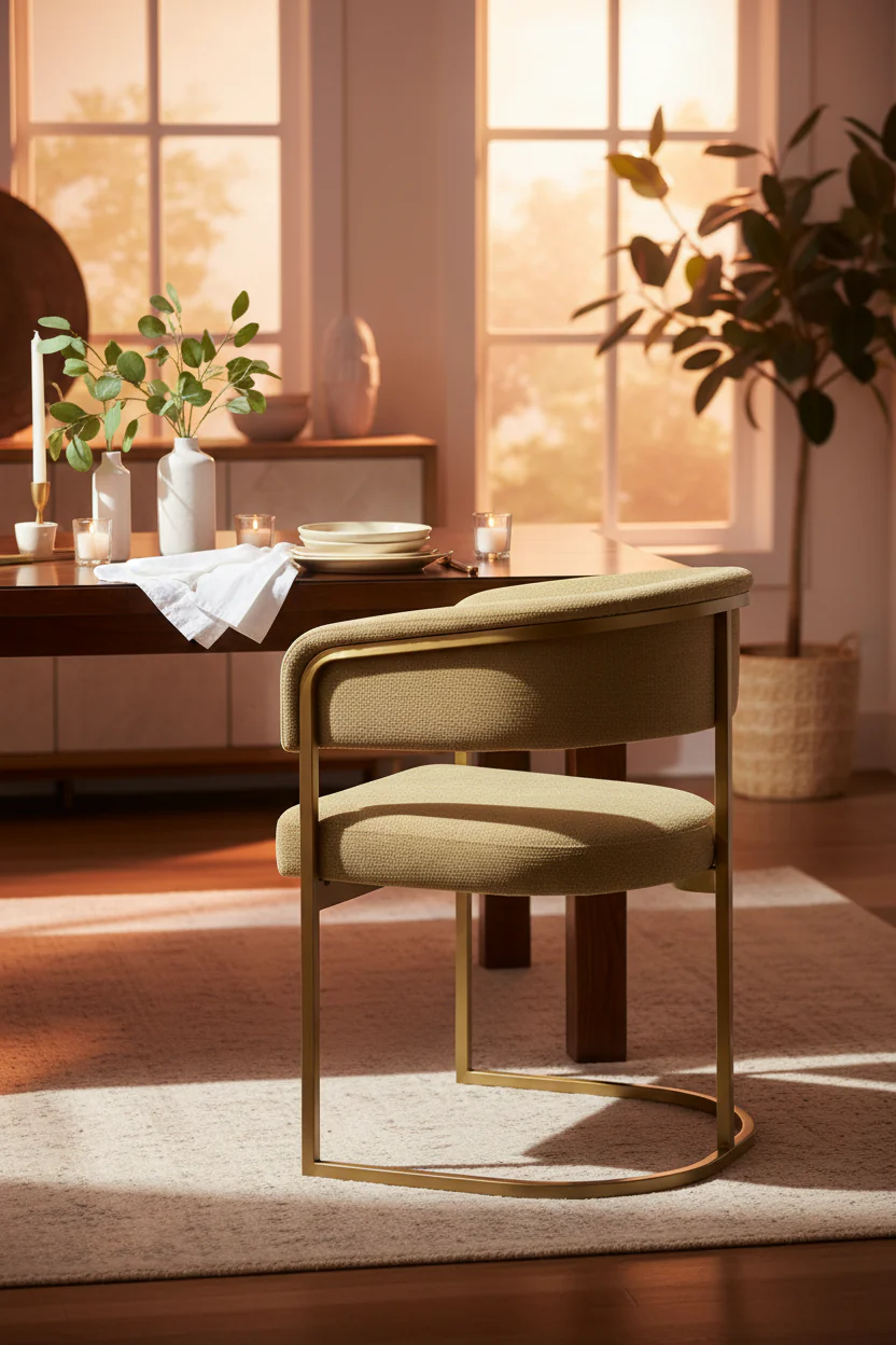 Golden Leaf Chair - Image 7