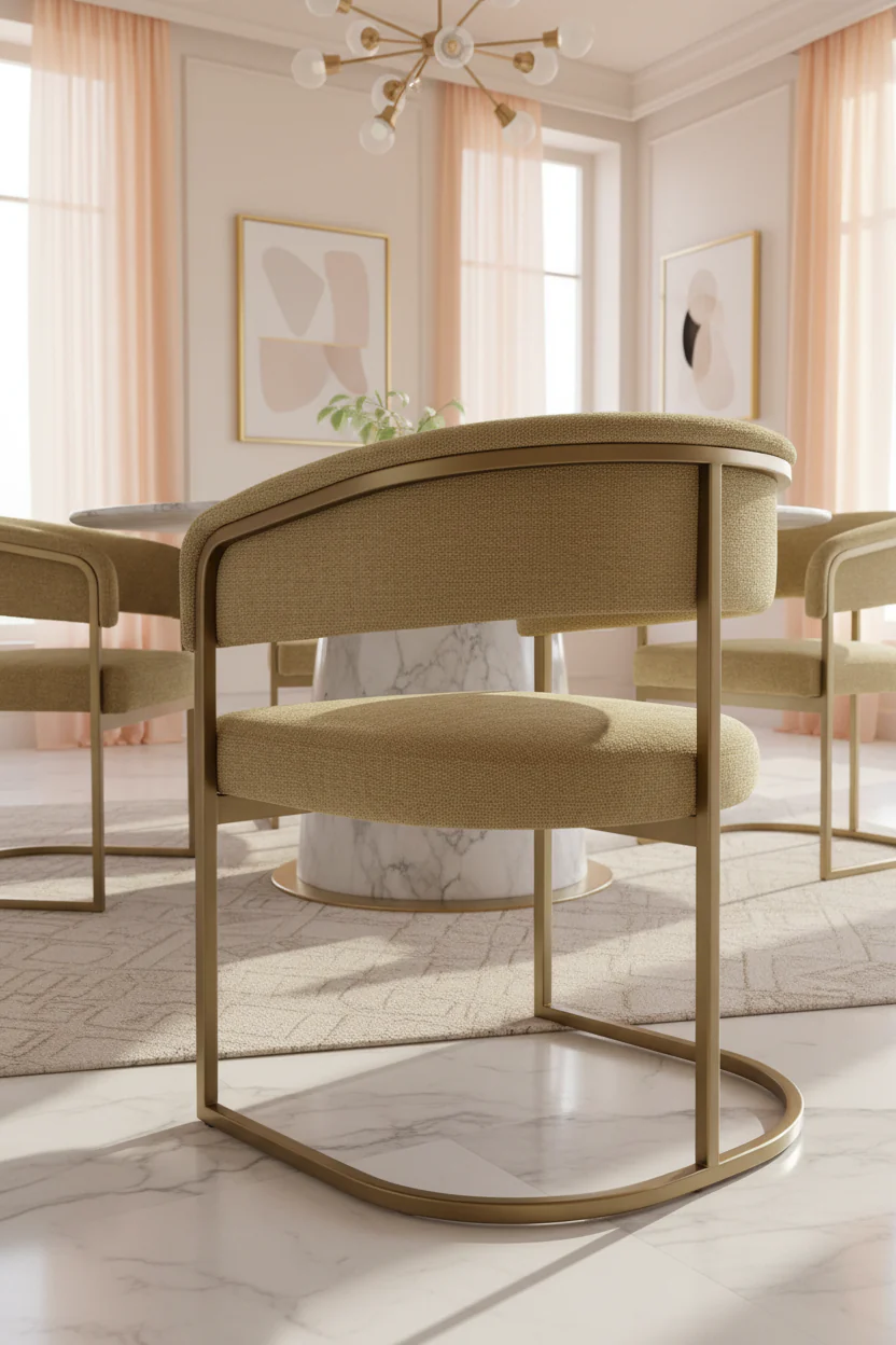 Golden Leaf Chair - Image 9