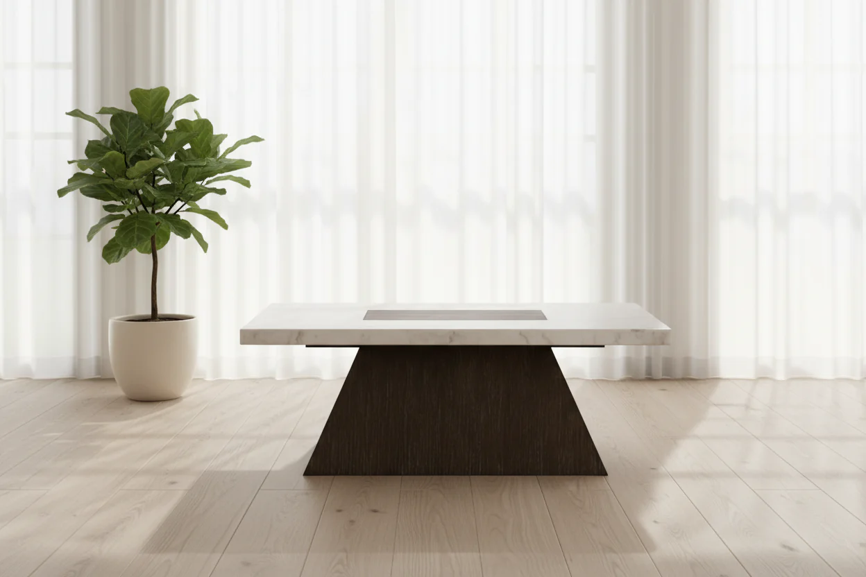 Grasten Contemporary Coffee Table - Image 4
